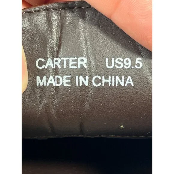 Tayno Brown Leather Oxfords SKU 7503 Size 9.5 - Picture 8 of 11